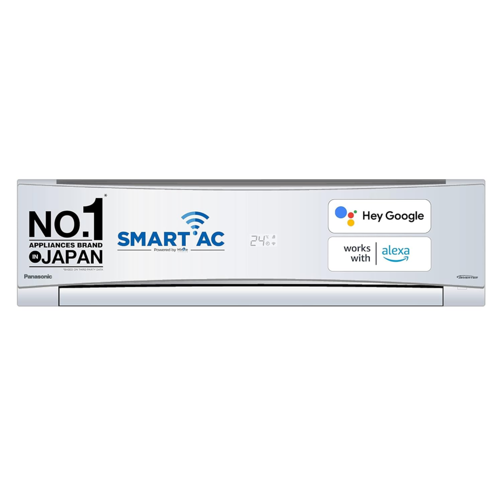 Panasonic 1.5 Ton 3 Star Wi-Fi Inverter Smart Split AC