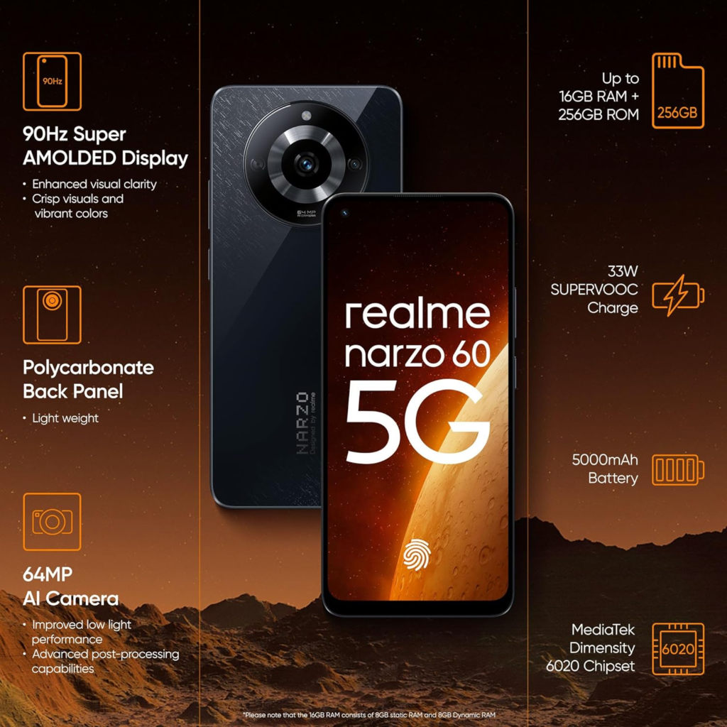 Realme Narzo 60 5g 