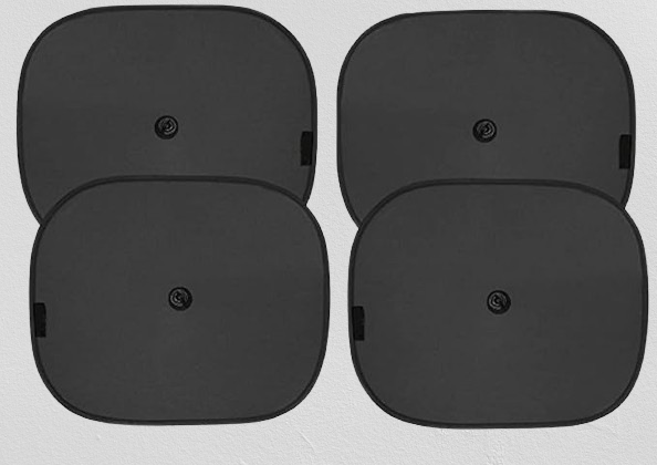 Car Sun Shade for Side Windows (Black 2)