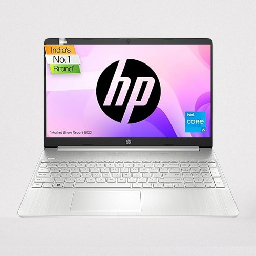 HP Laptop 15s, 12th Gen Intel Core i5-1235U, 15.6-inch (39.6 cm), FHD, 16GB DDR4, 512GB SSD, Intel Iris Xe Graphics